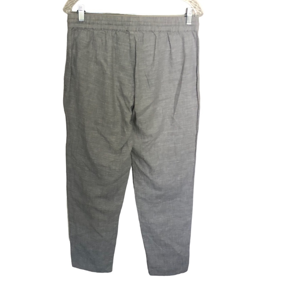 Eileen Fisher Hemp & Organic cotton Chambray Pants - Picture 5 of 8
